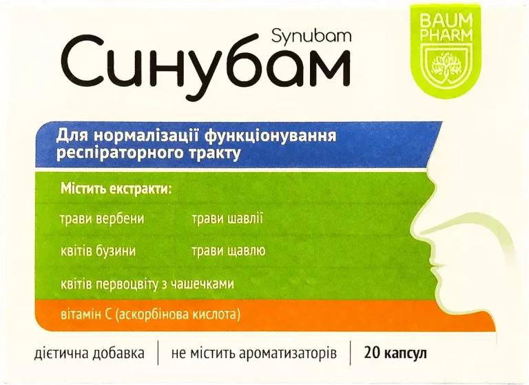 синубам-інструкція