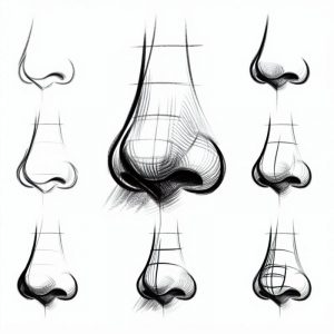 як-намалювати-ніс