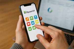 Як замовити валюту в Приват24