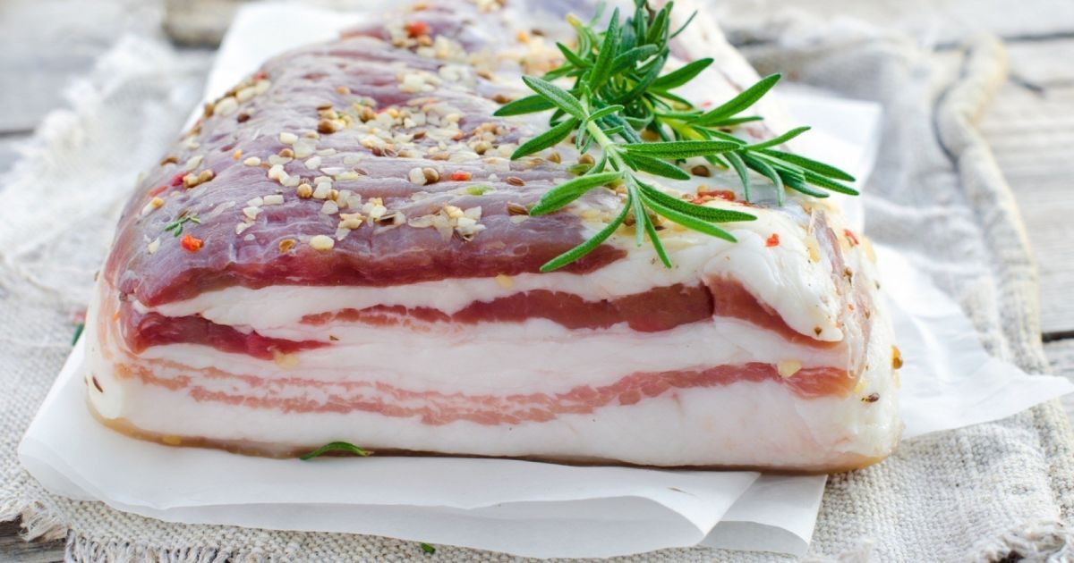 як маринувати сало