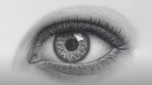 як намалювати очі