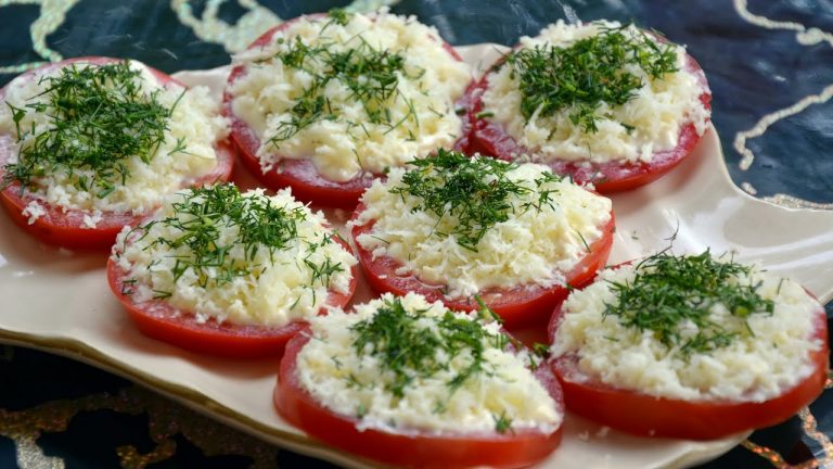 помідори з часником закуска