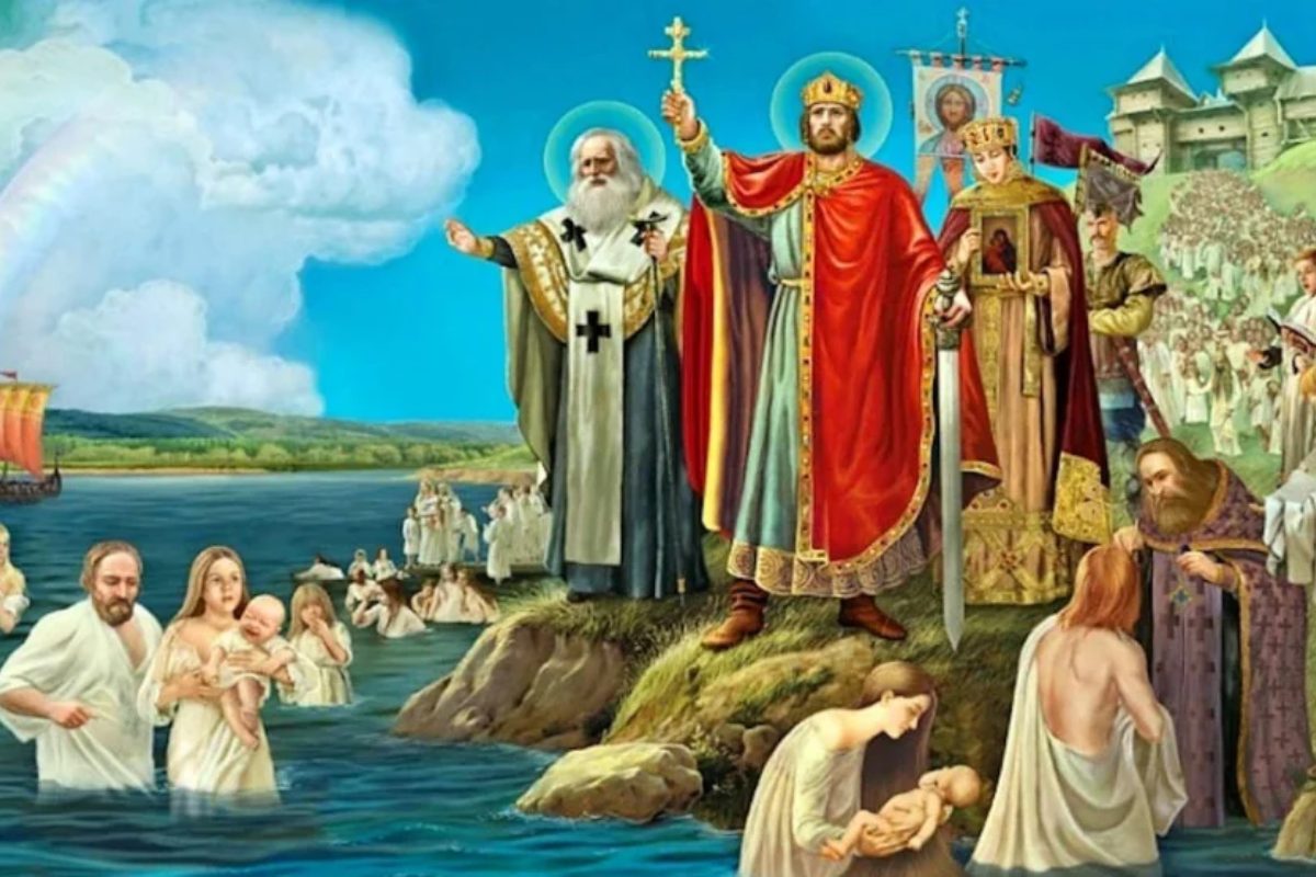 коли хрестили русь