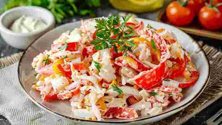 крабовий салат рецепт