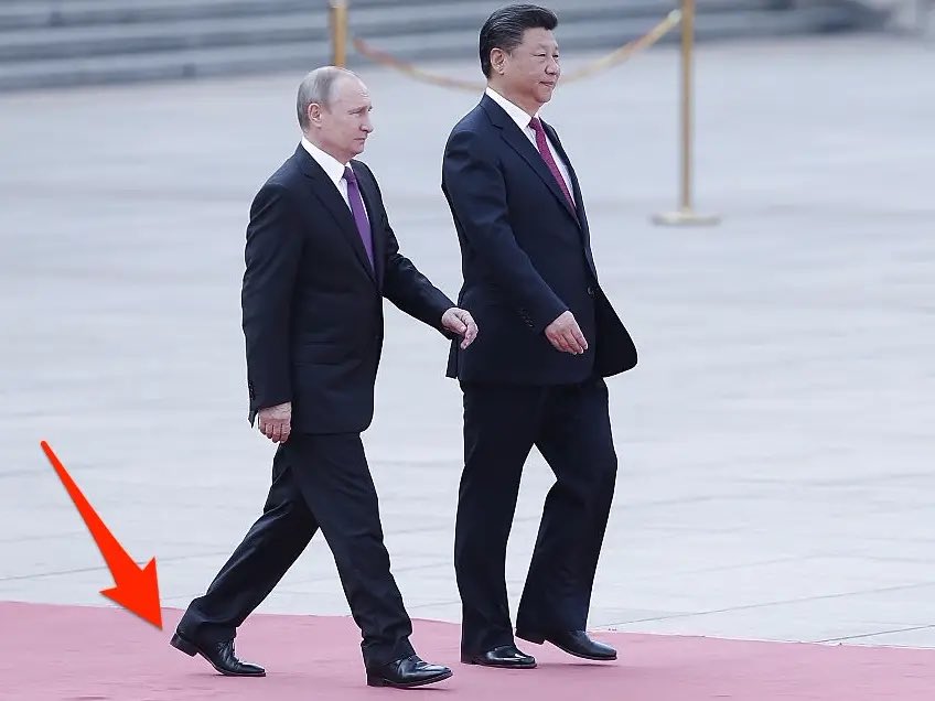 путин на каблуках