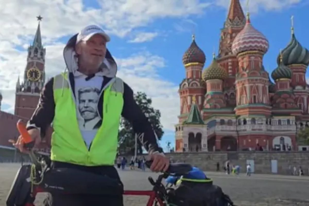 Чеський мандрівник розповів про подорож до москви на красну площу