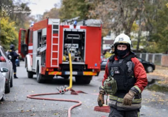 У Полтаві внаслідок ворожої атаки постраждали троє людей, пошкоджено школу та житлові будинки